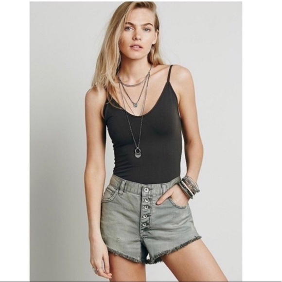 Free People Pants - Free People Runaway Slouch Shorts denim shorts